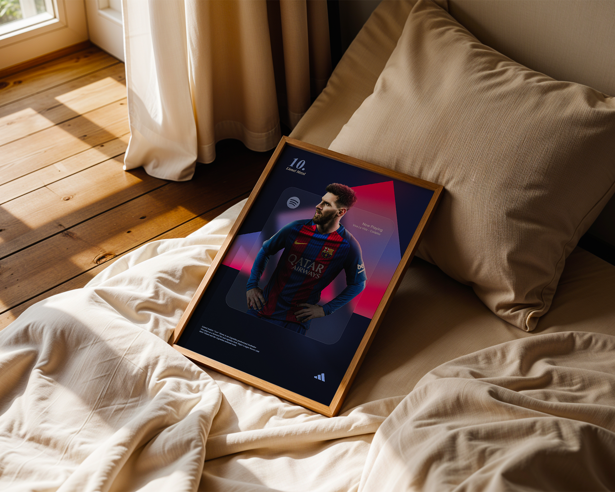 Lionel Messi Spotify - Viva La Vida - Coldplay