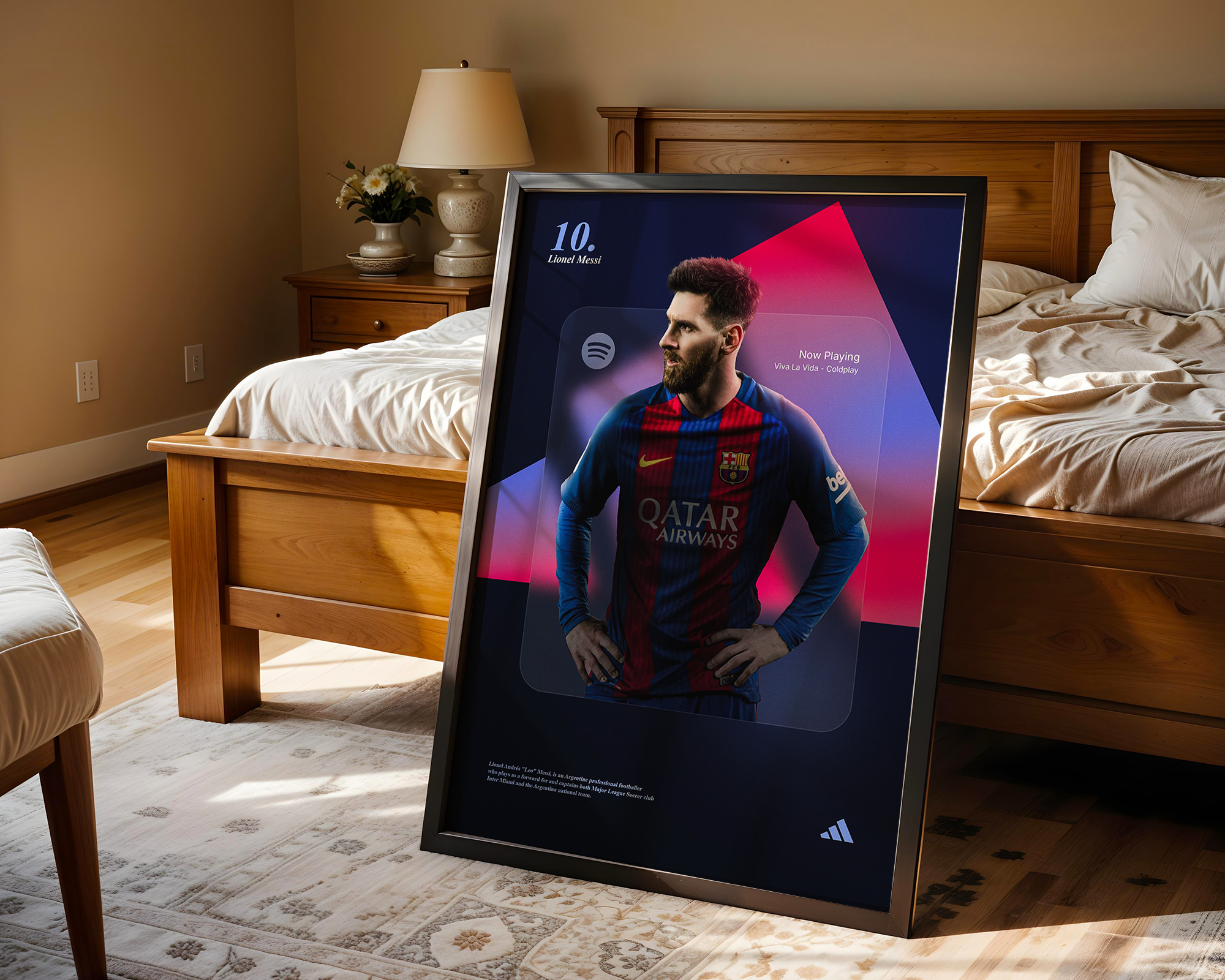 Lionel Messi Spotify - Viva La Vida - Coldplay