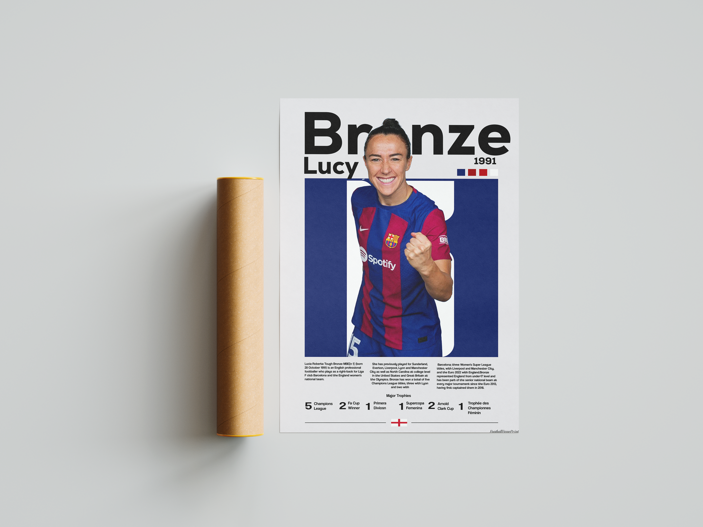 FC Barcelona - Lucy Bronze Bio