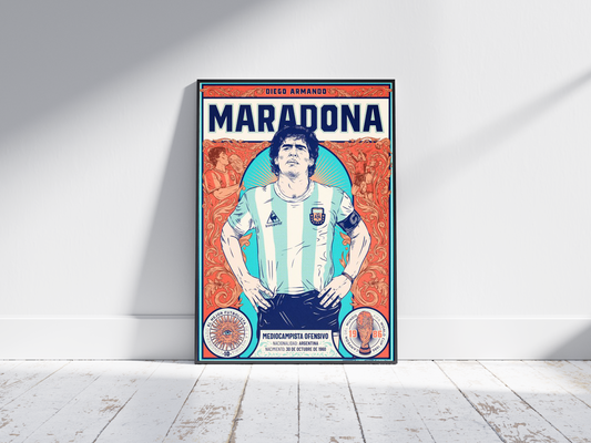 Diego Maradona Retro