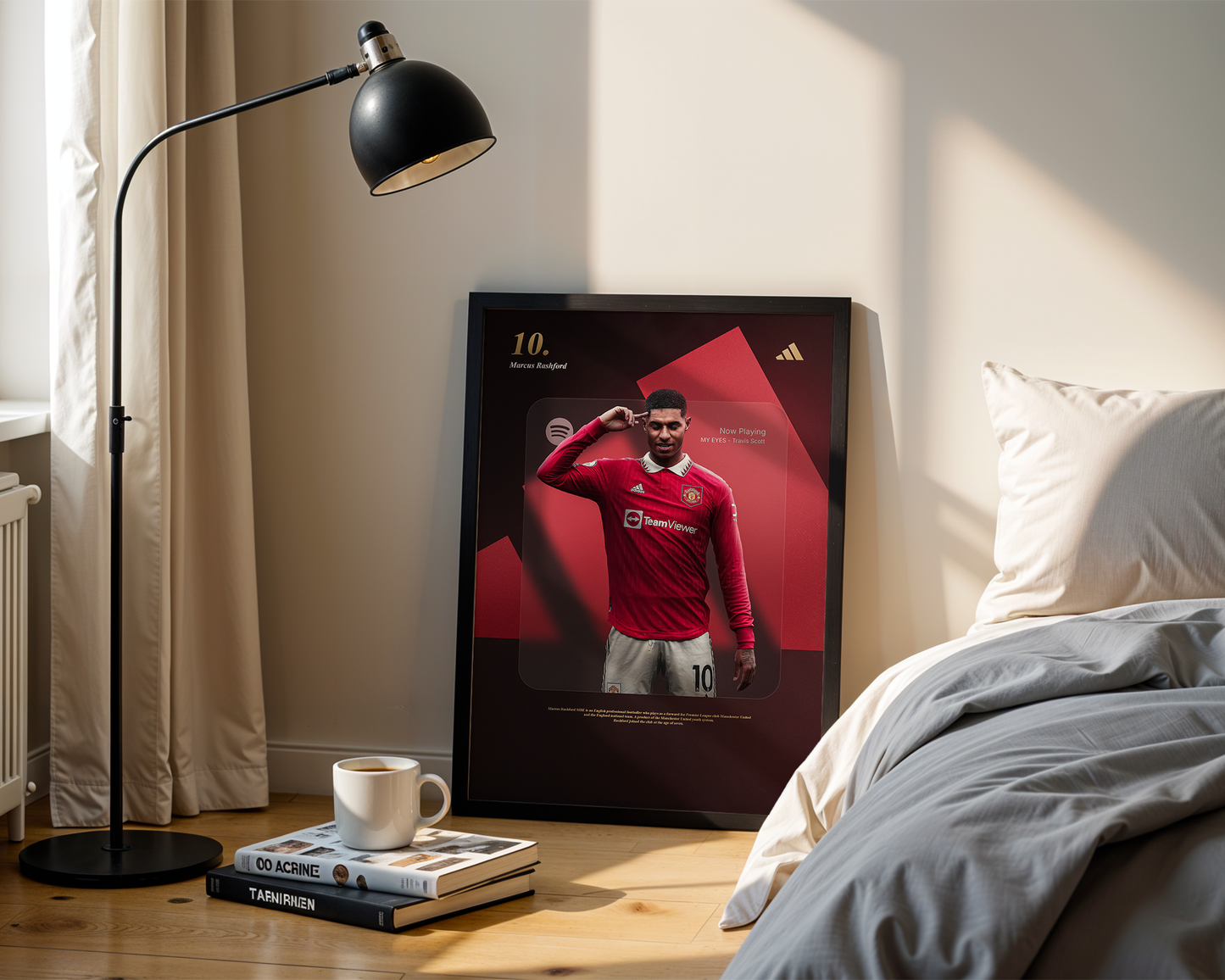 Marcus Rashford Spotify - My Eyes - Travis Scott