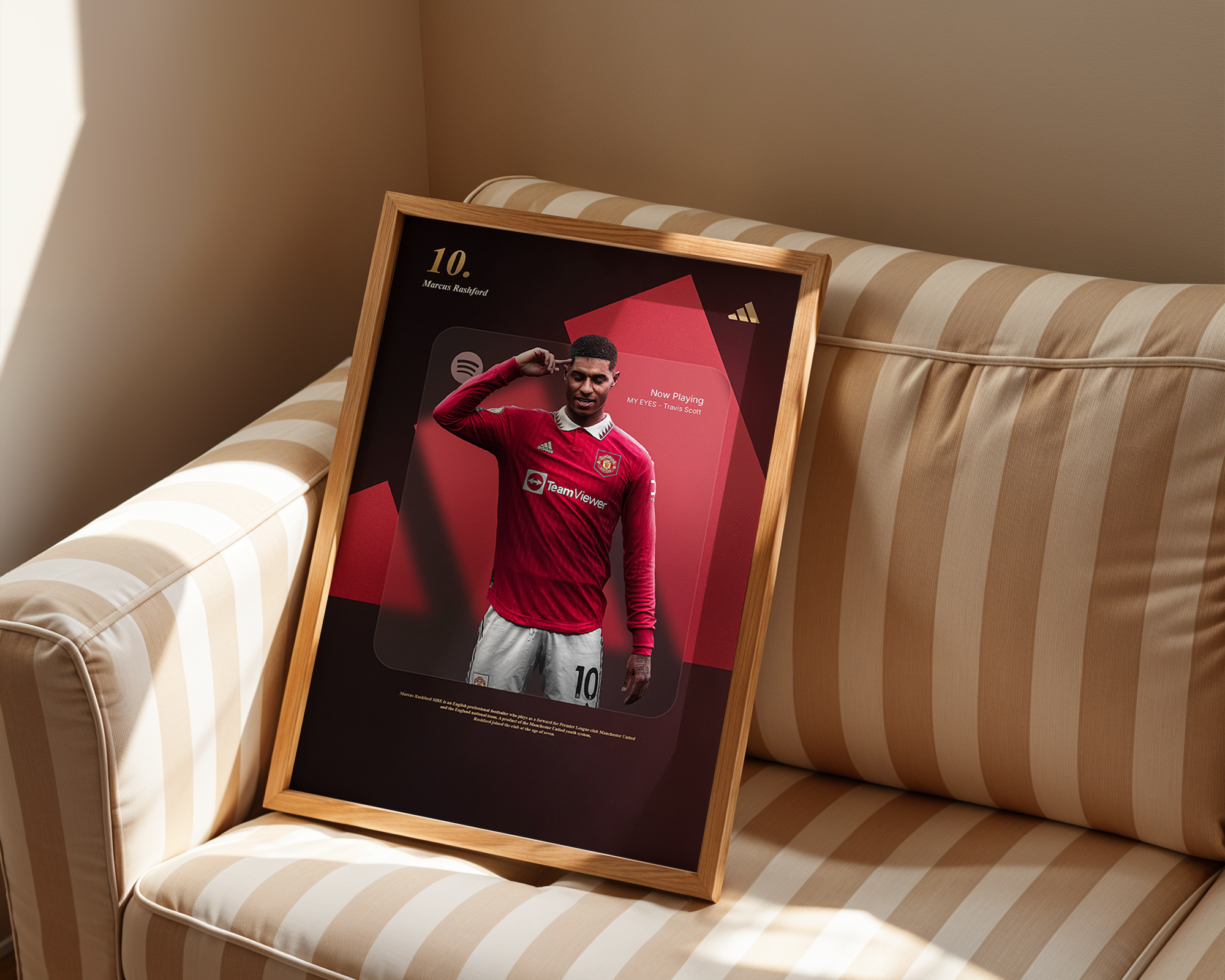 Marcus Rashford Spotify - My Eyes - Travis Scott