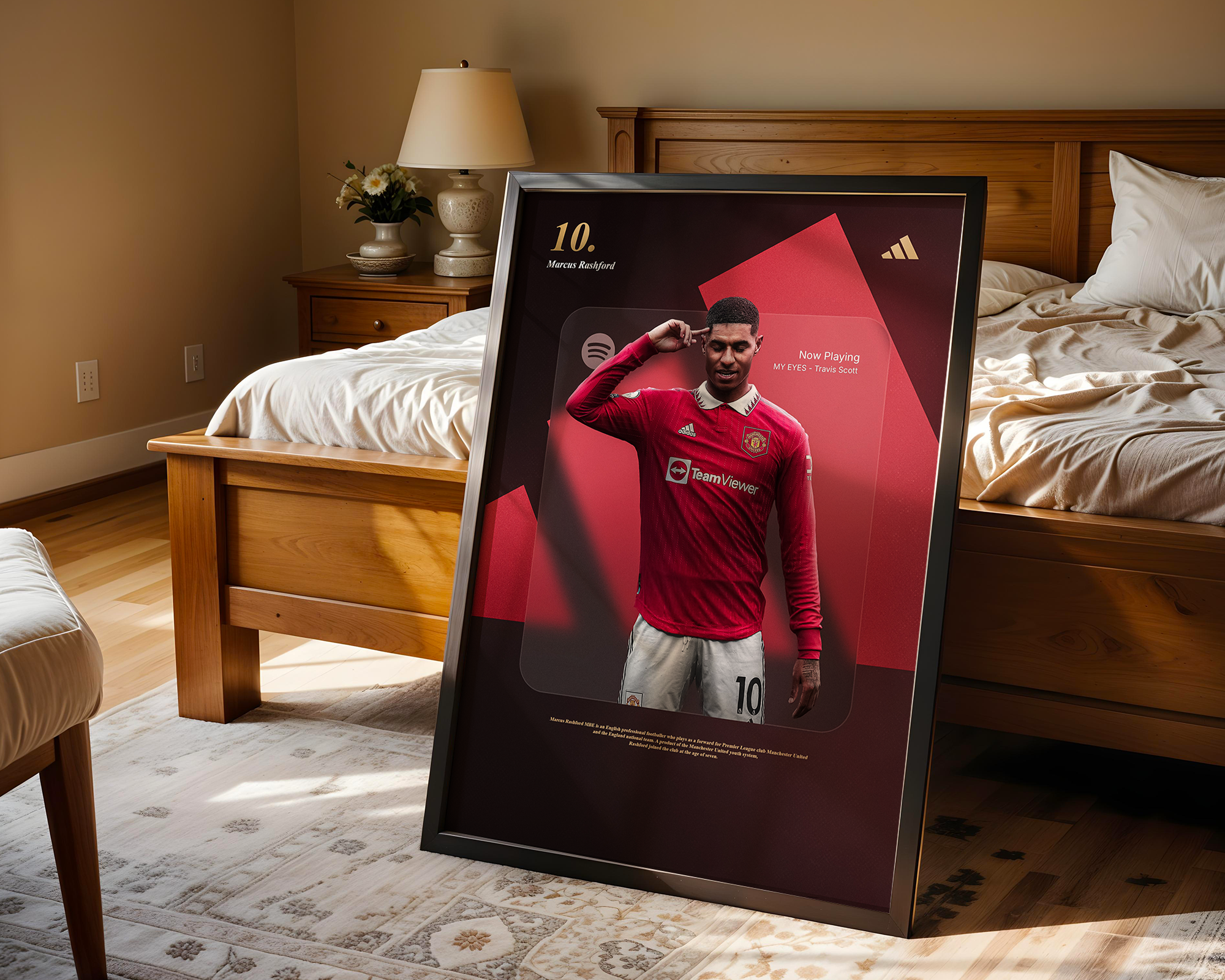 Marcus Rashford Spotify - My Eyes - Travis Scott