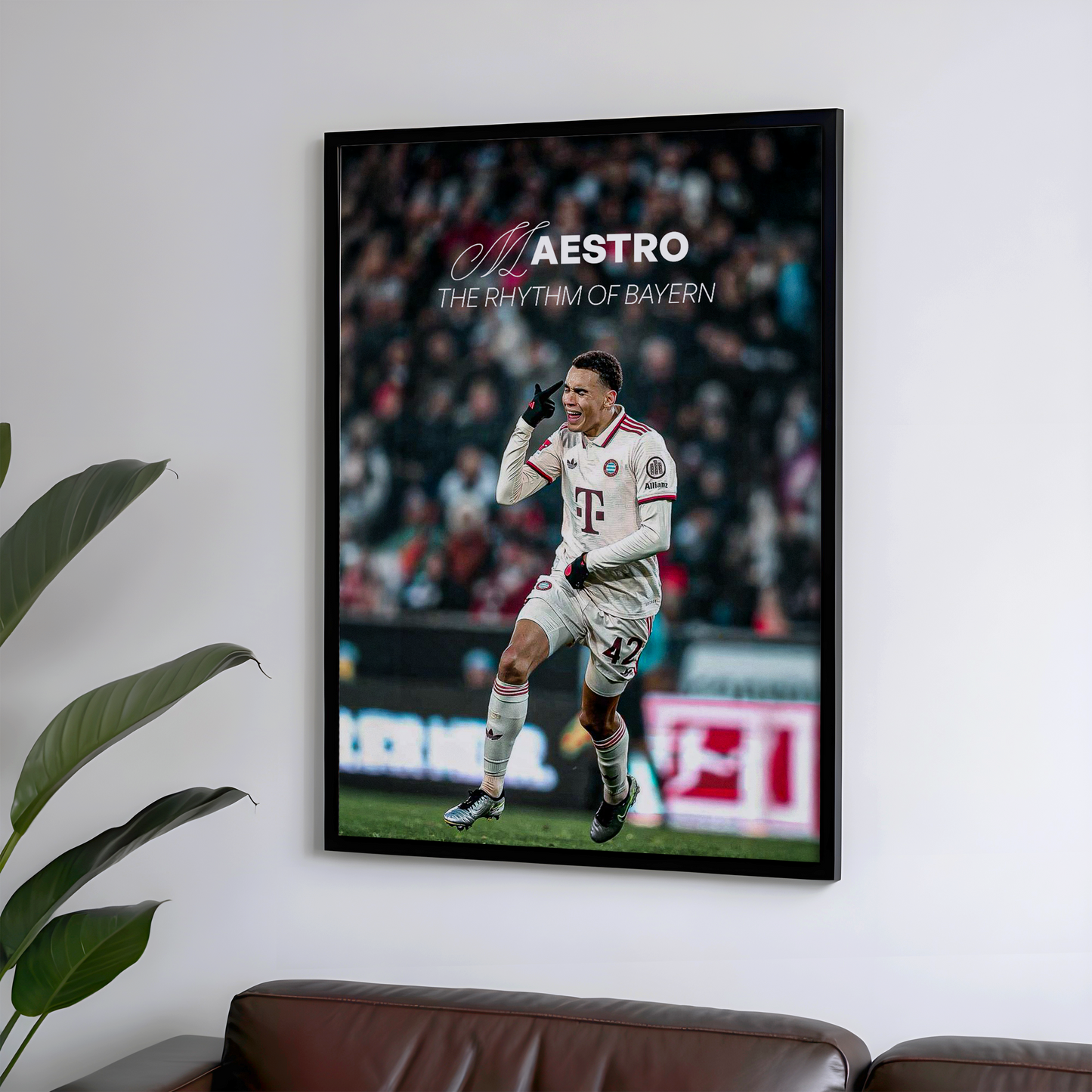 Jamal Musiala - Maestro | The Rhythm Of Bayern Poster Wall Art