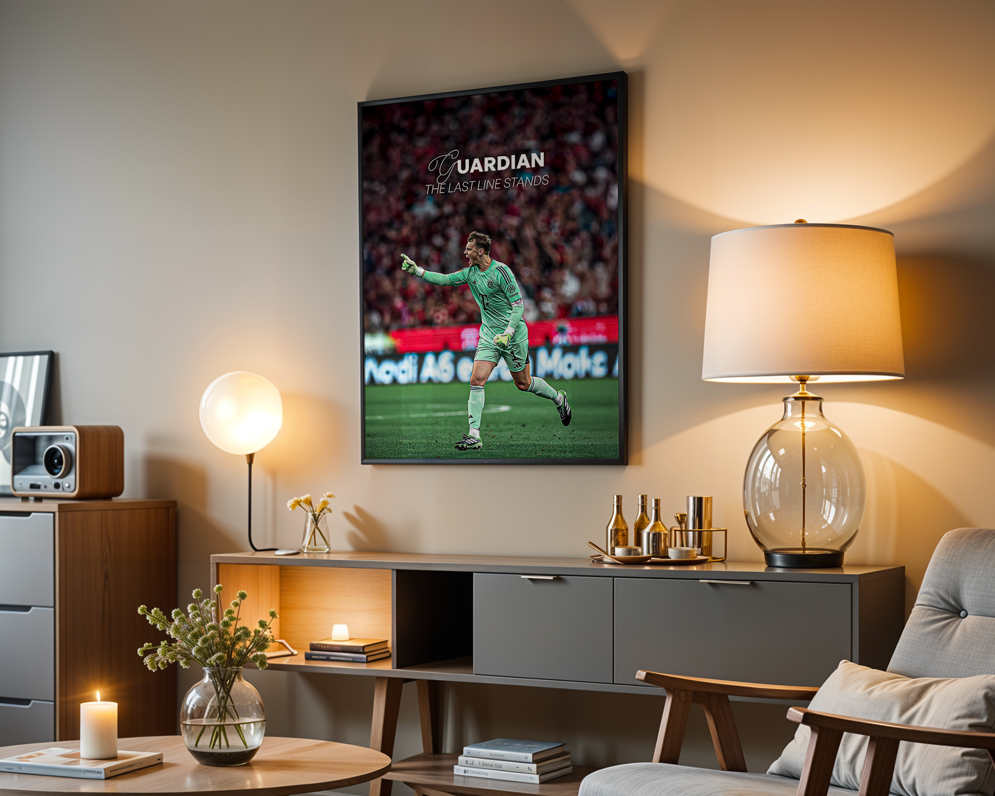 Manuel Neuer - Guardian | The Last Line Stands Poster Wall Art