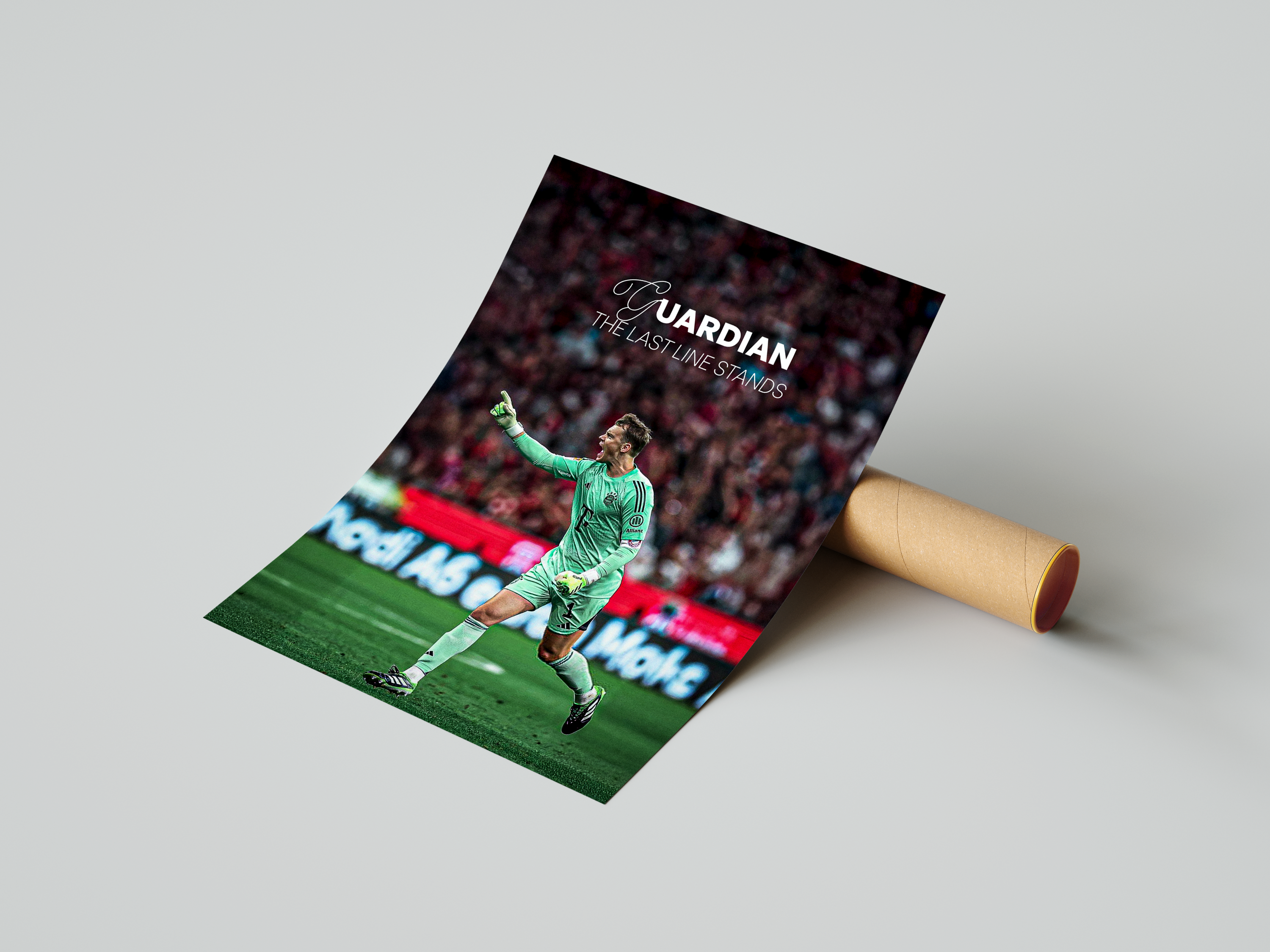 Manuel Neuer - Guardian | The Last Line Stands Poster Wall Art