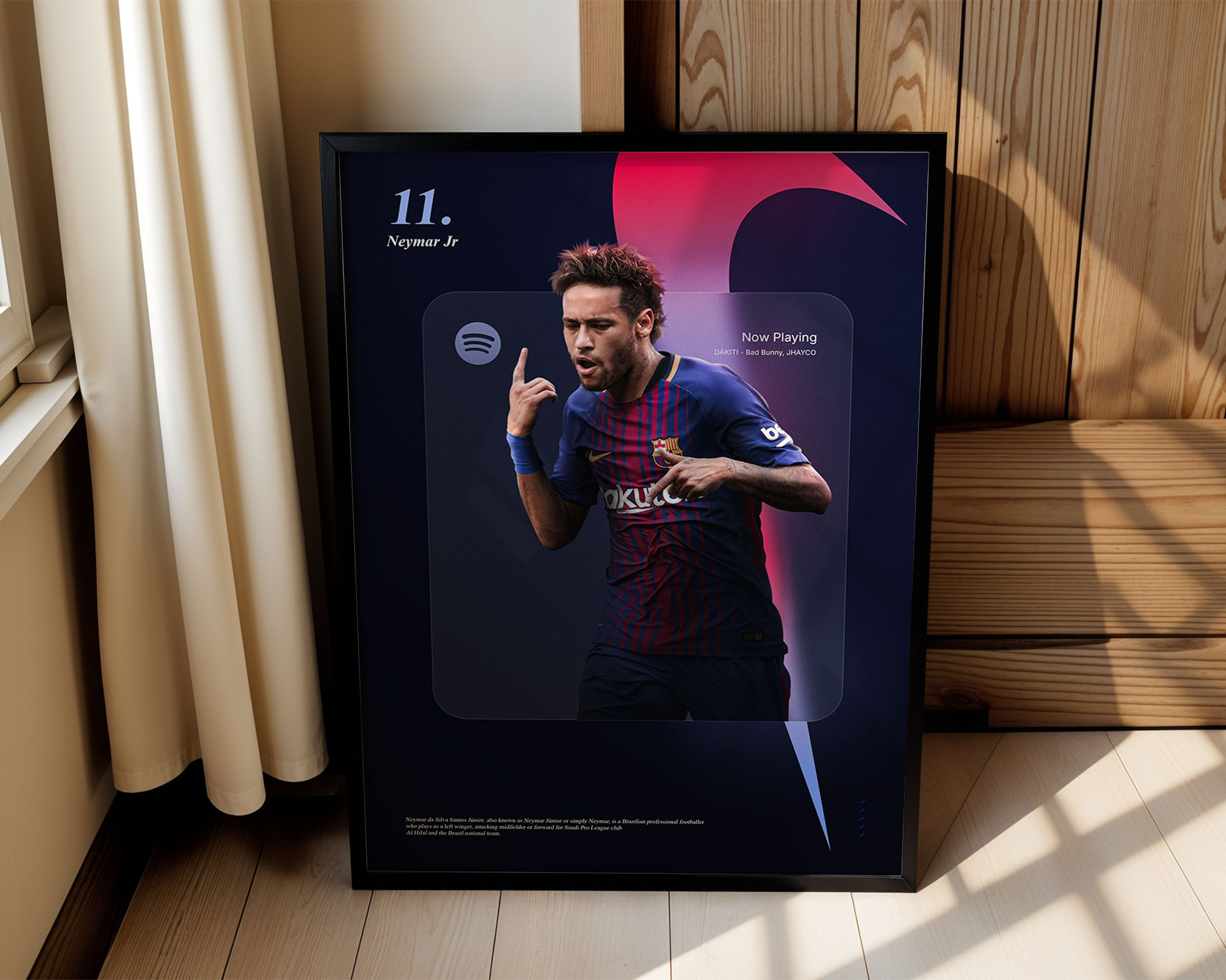 Neymar Jr Spotify - Dakiti - Bad Bunny
