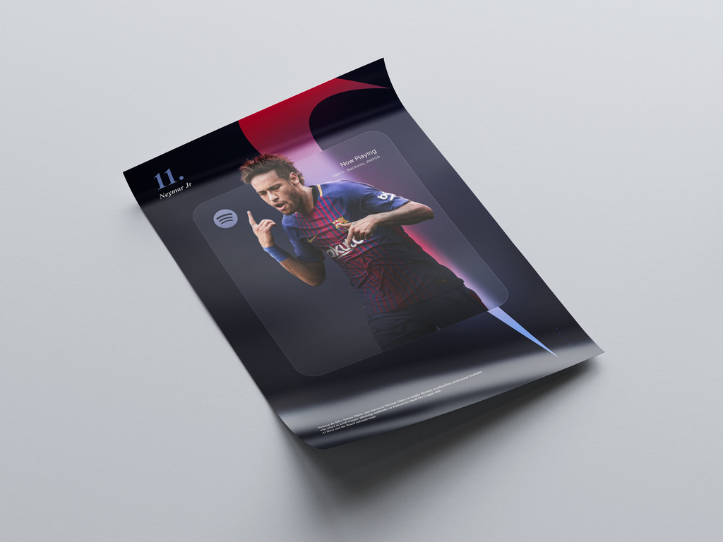 Neymar Jr Spotify - Dakiti - Bad Bunny