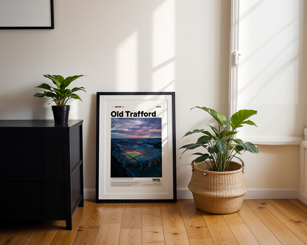 Old Trafford Stadium Poster - Manchester United FC