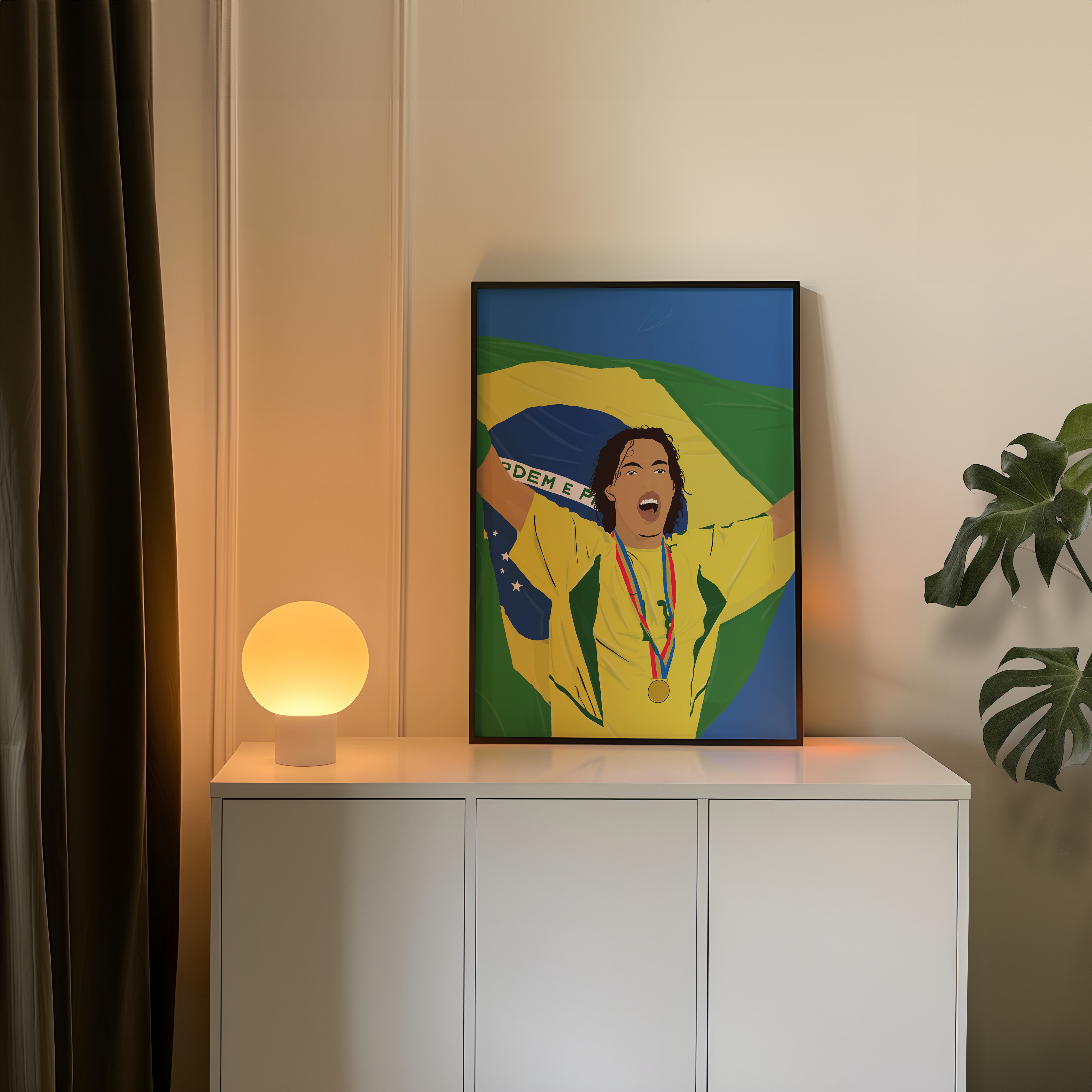 Ronaldinho Brazil Poster