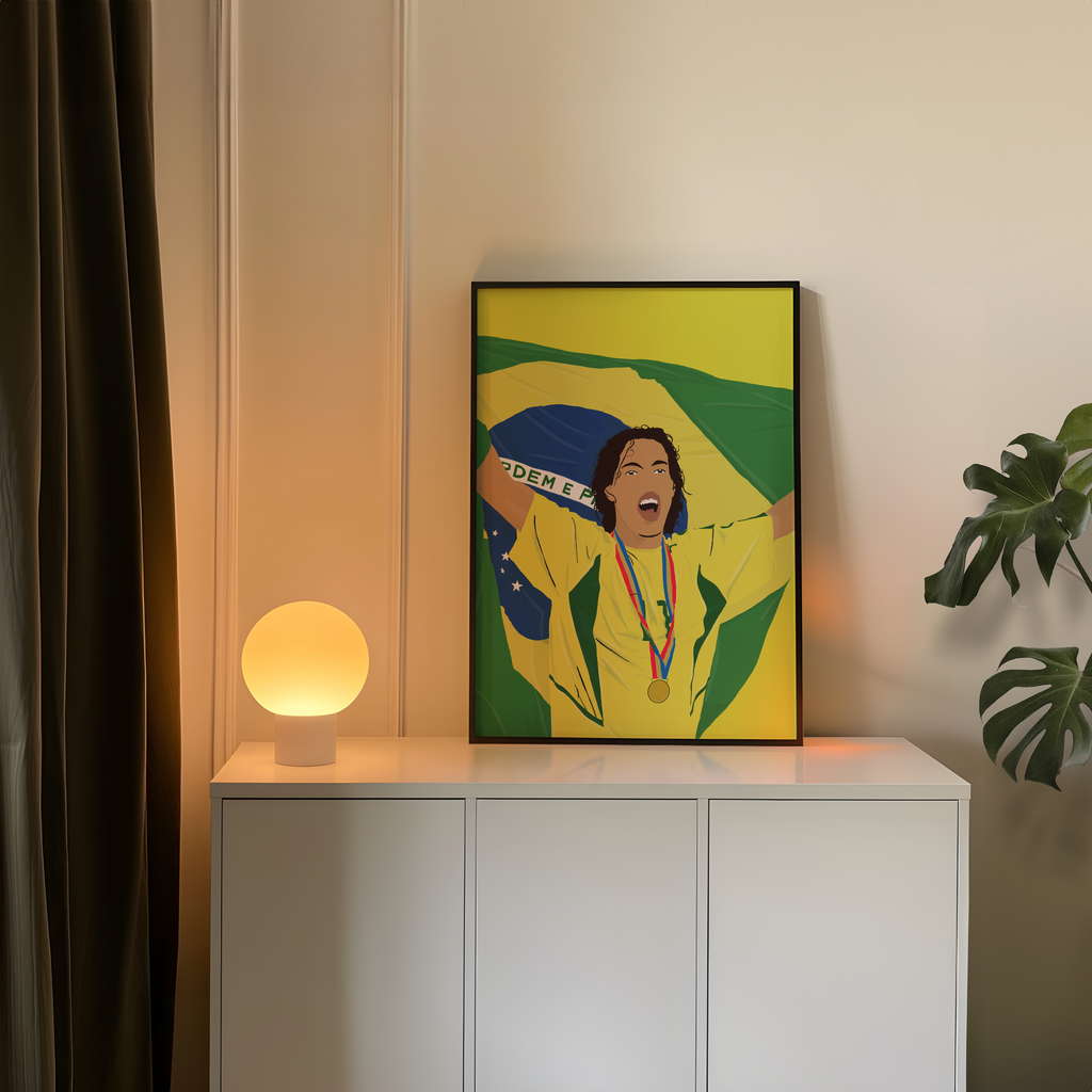 Ronaldinho Brazil Poster