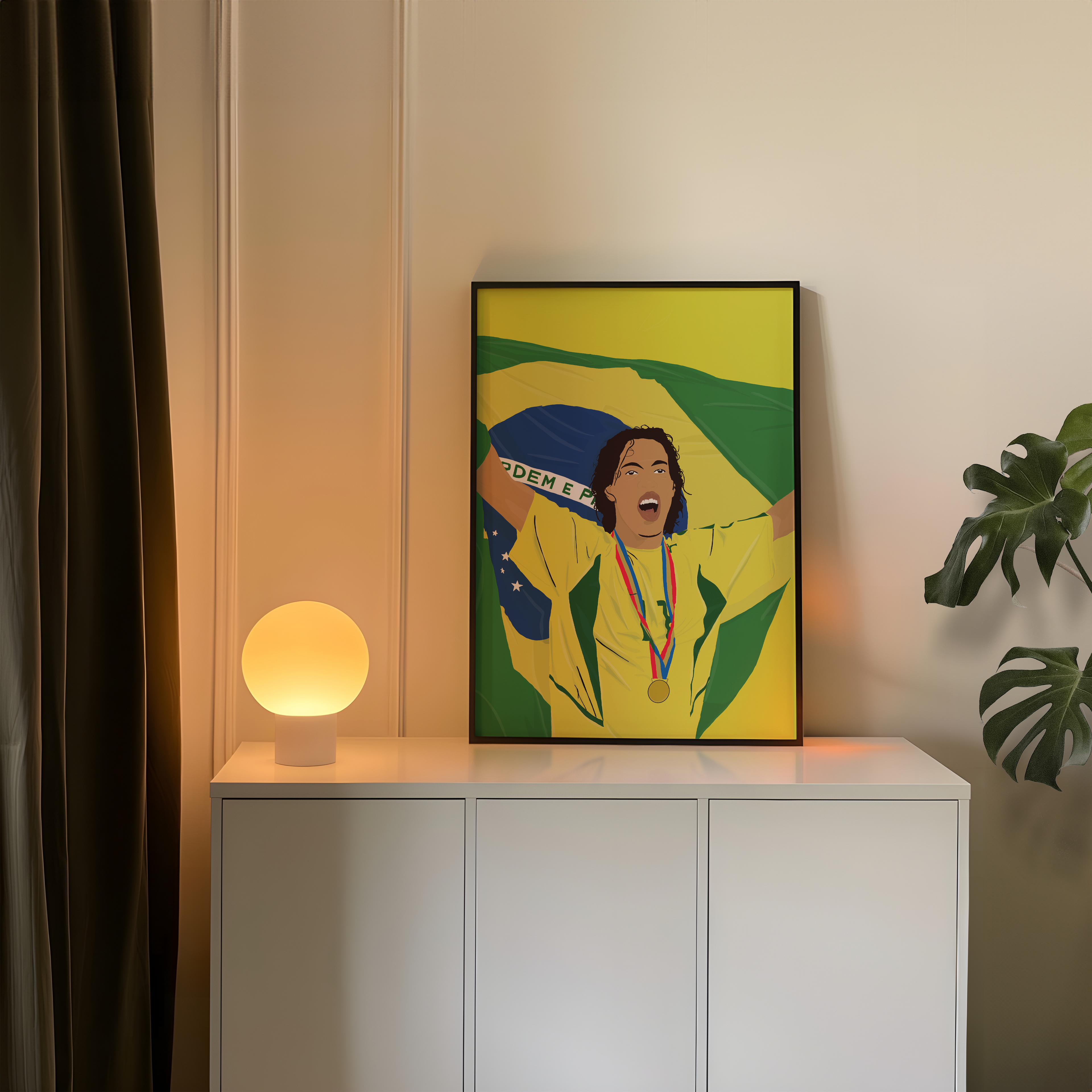 Ronaldinho Brazil Poster