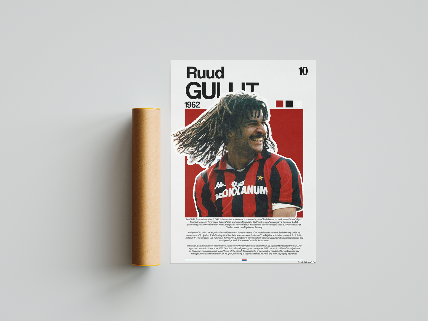 Ruud Gullit AC Milan Bio