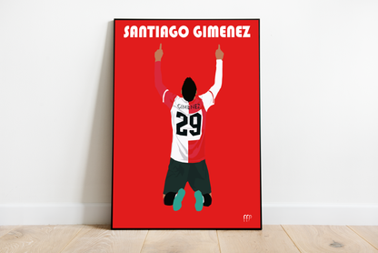 Santiago Gimenez Poster