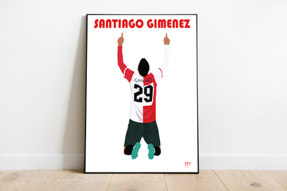 Santiago Gimenez Poster