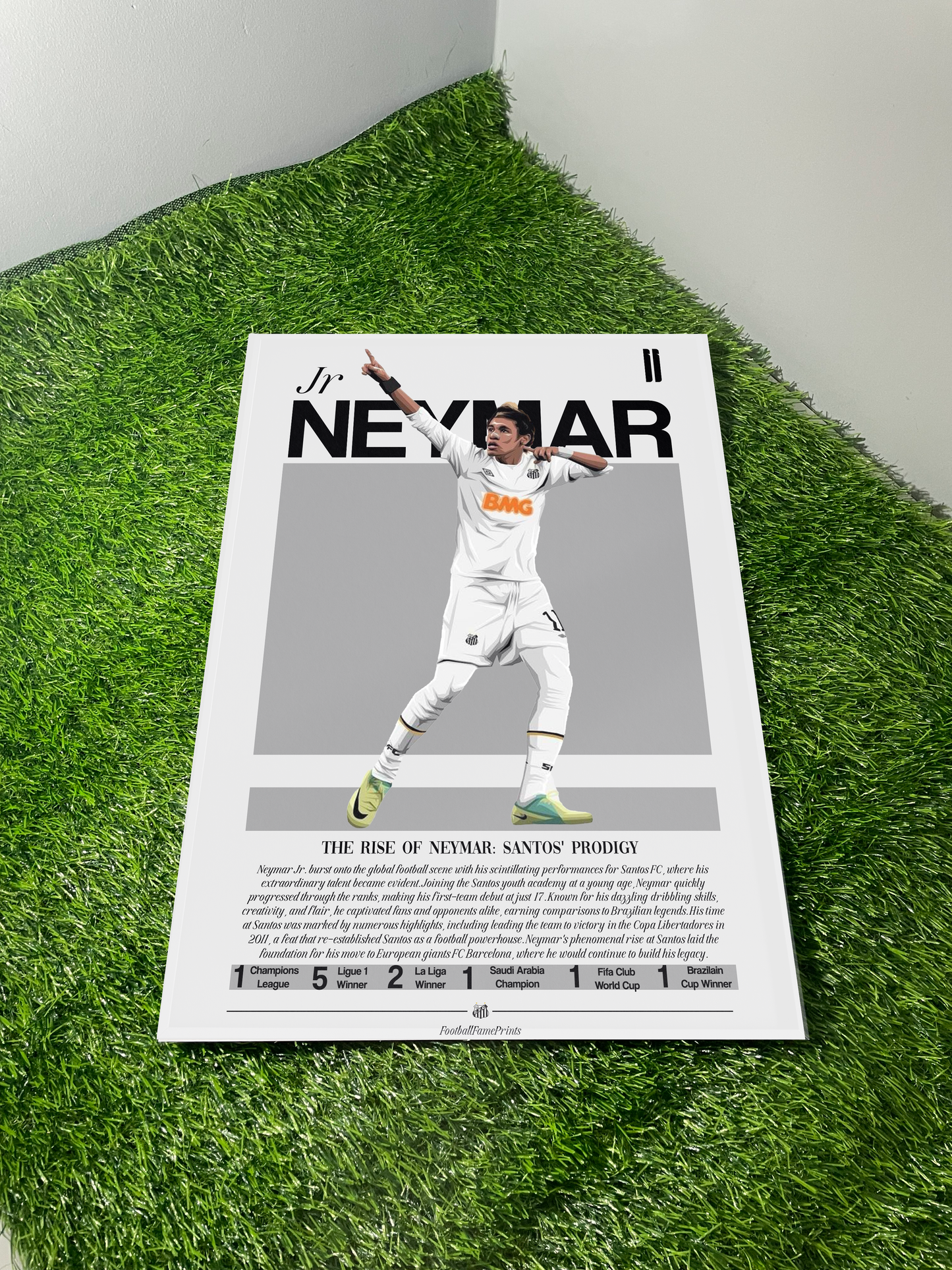 Santos Neymar Jr Illustration