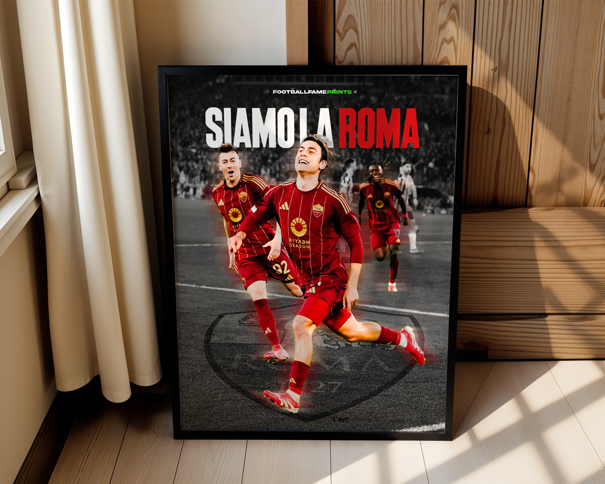 Siamo La Roma Poster