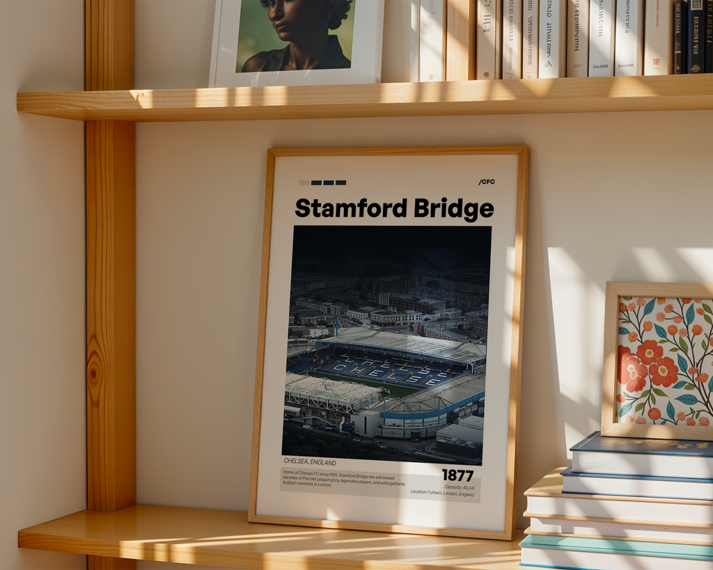 Stamford Bridge Stadium Poster - Chelsea FC