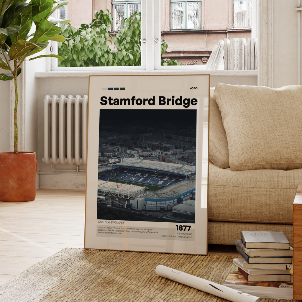 Stamford Bridge Stadium Poster - Chelsea FC