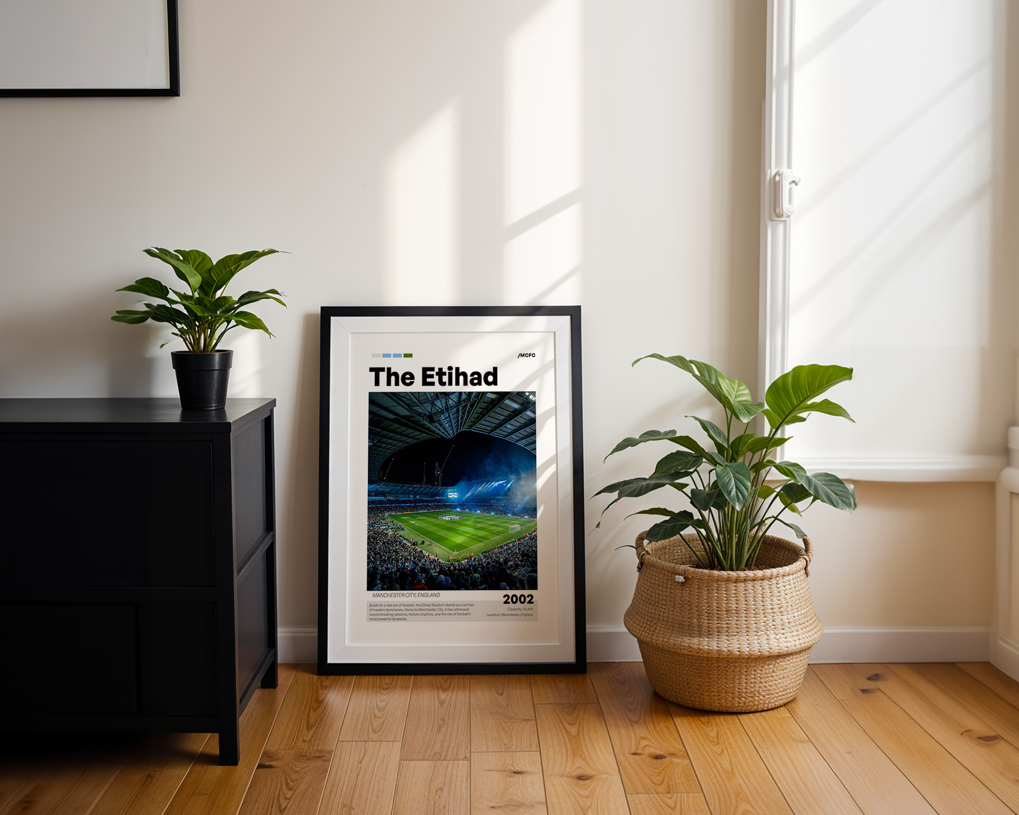 The Etihad Stadium Poster - Manchester City