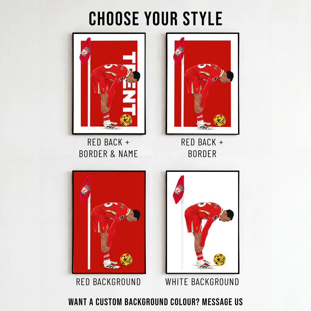 Trent - Liverpool FC Poster | Hand-Drawn Illustration Print