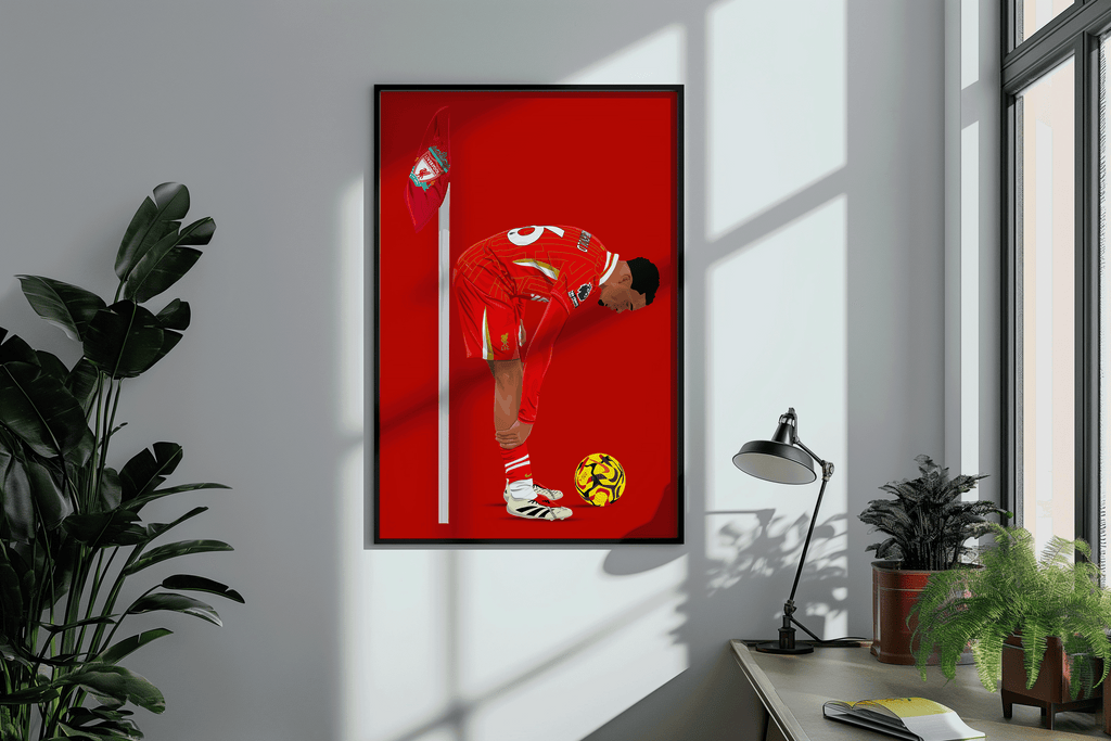 Trent - Liverpool FC Poster | Hand-Drawn Illustration Print