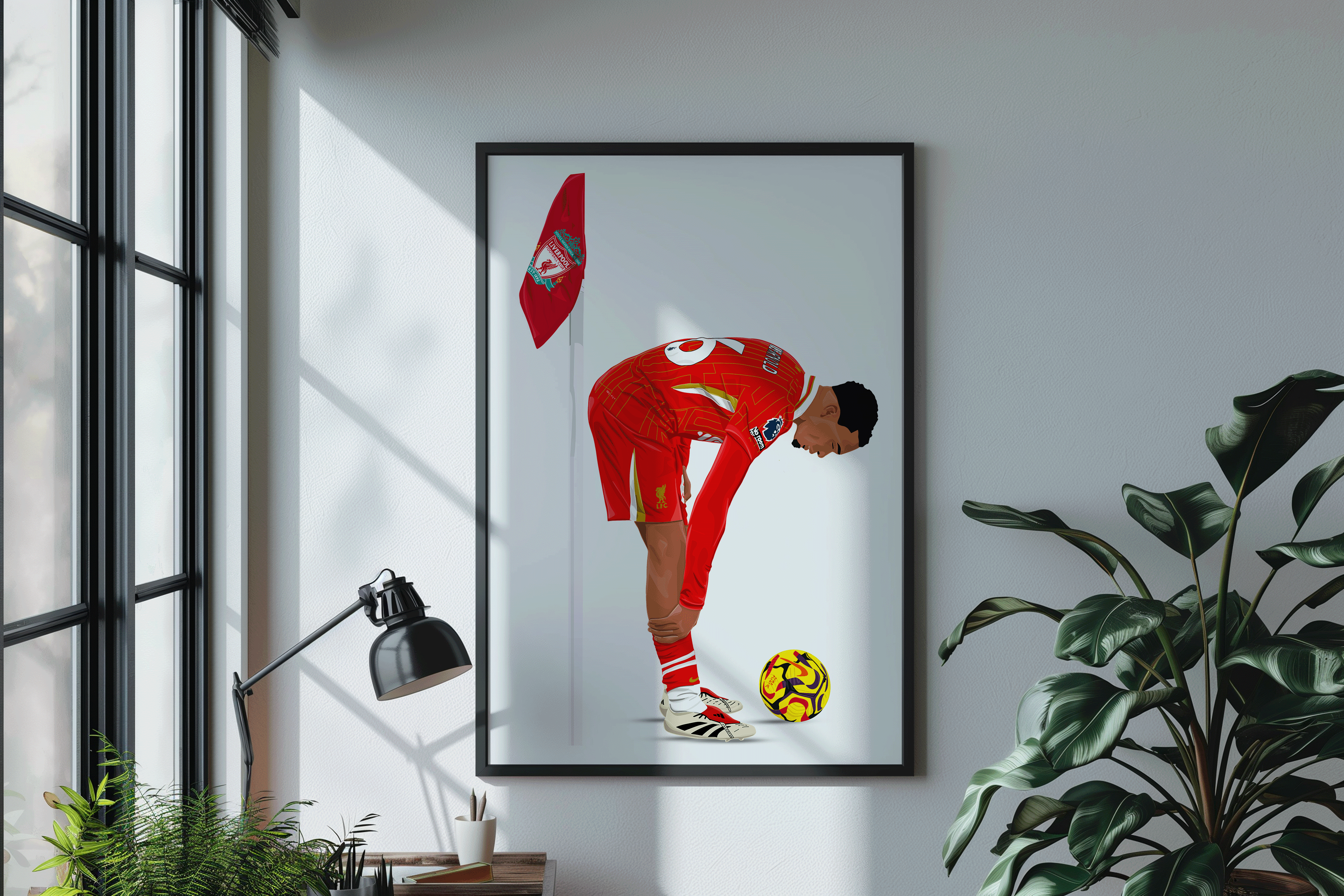 Trent - Liverpool FC Poster | Hand-Drawn Illustration Print