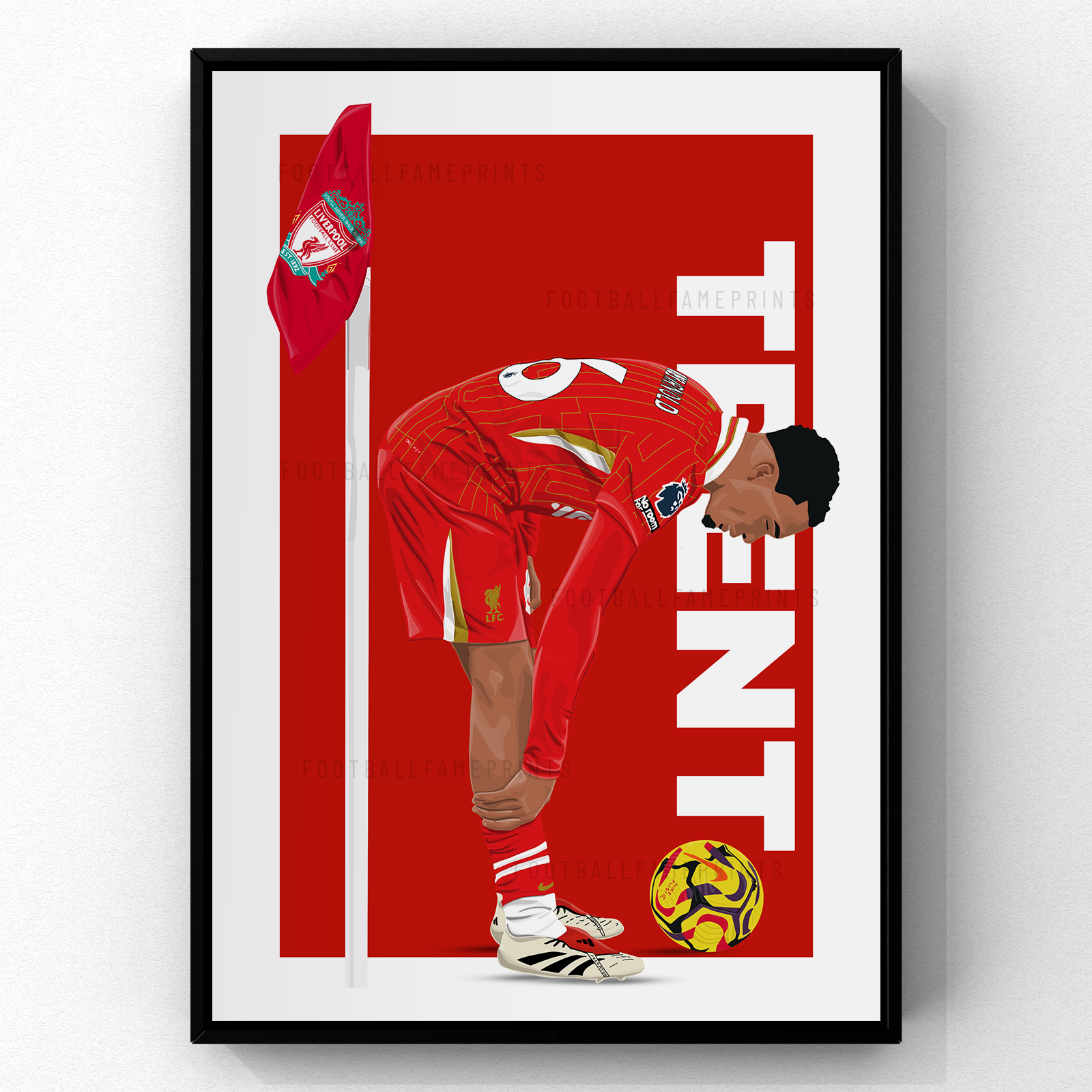 Trent - Liverpool FC Poster | Hand-Drawn Illustration Print