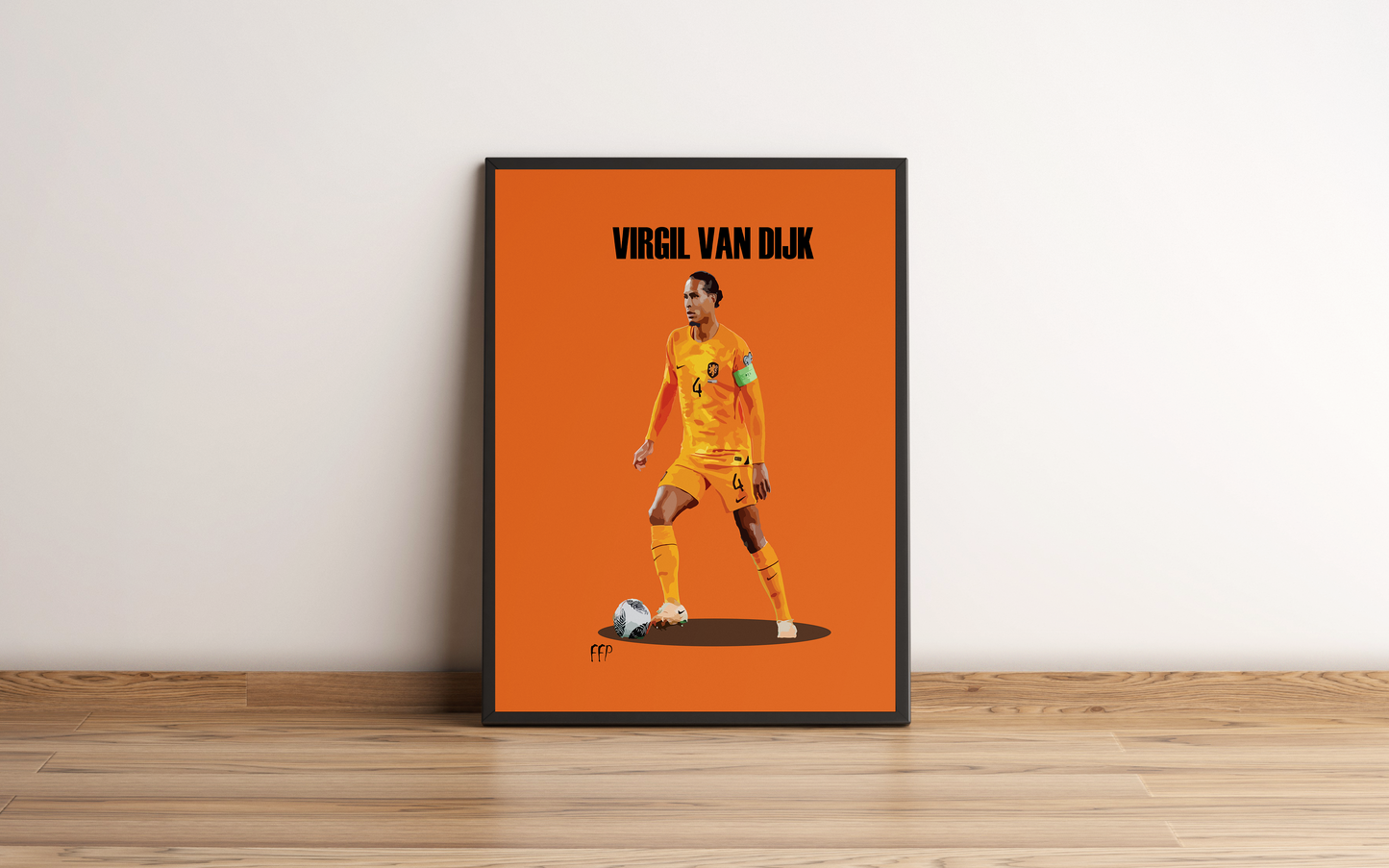 Virgil Van Dijk Poster