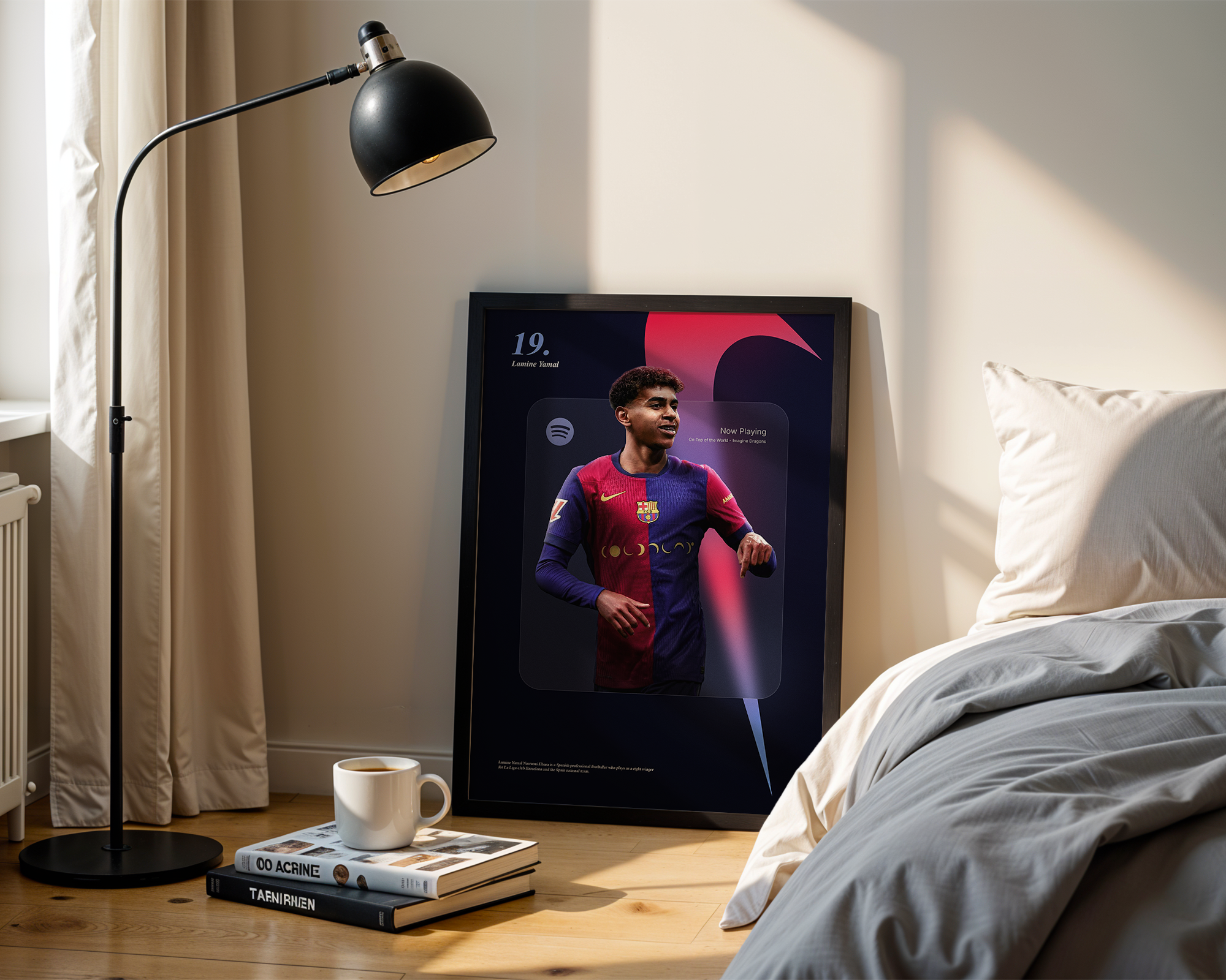 Lamine Yamal Spotify - On Top Of The World - Imagine Dragons