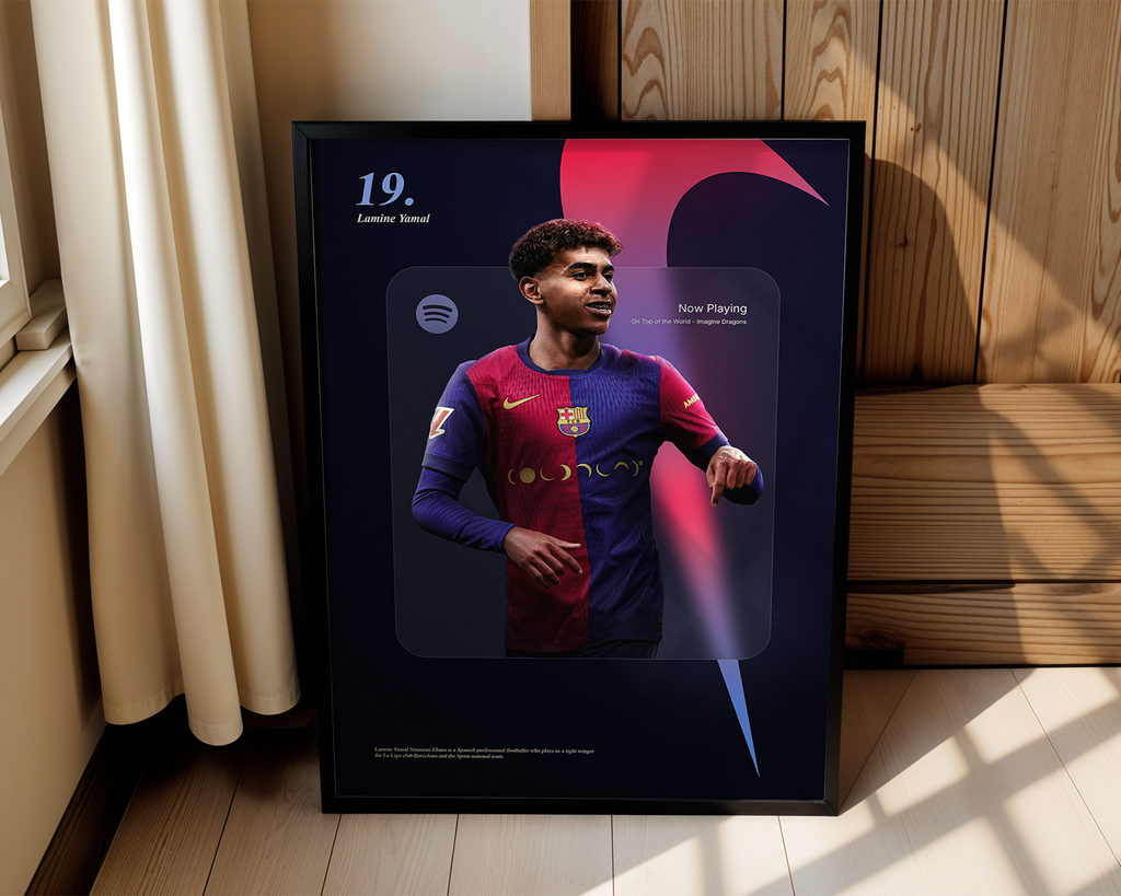 Lamine Yamal Spotify - On Top Of The World - Imagine Dragons