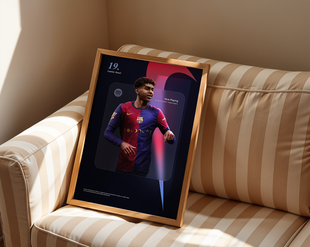 Lamine Yamal Spotify - On Top Of The World - Imagine Dragons