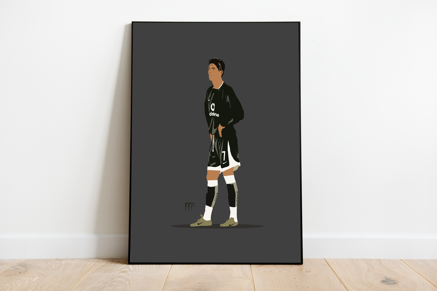 Young Cristiano Ronaldo Poster