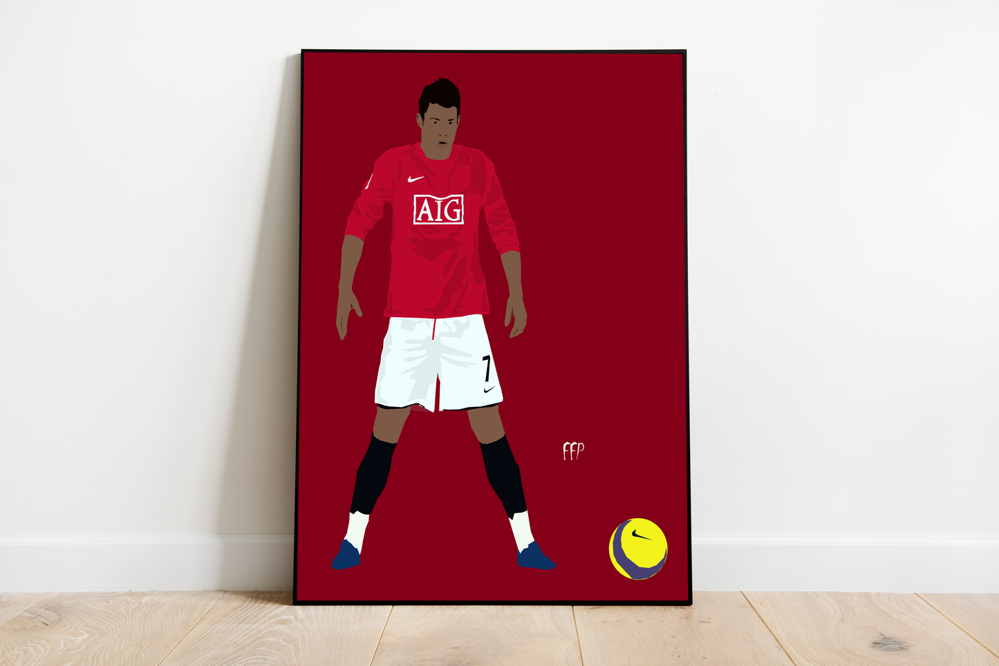 Young Man Utd Cr7 Poster