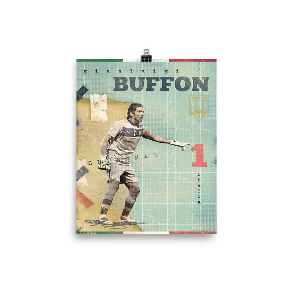 Buffon Retro Poster